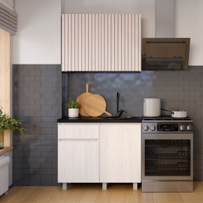 Кухня Тренд 1.0 м (Ясень белый) в Талице - talica.ok-mebel.com | фото