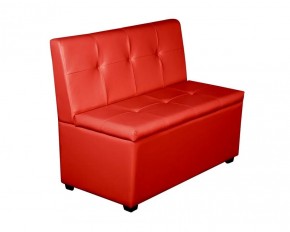 Кухонный диван Уют-1 (1000) Красный в Талице - talica.ok-mebel.com | фото