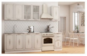 Кухонный гарнитур 2 м "Велес" (белый/сандал белый) в Талице - talica.ok-mebel.com | фото