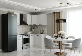 Кухонный гарнитур Белый Глянец 2000*1200 (Стол. 26мм) в Талице - talica.ok-mebel.com | фото