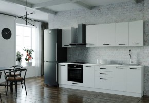 Кухонный гарнитур Белый Глянец 2800 (Стол. 38мм) в Талице - talica.ok-mebel.com | фото