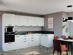 Кухонный гарнитур Белый Глянец 3200*1400 (Стол. 26мм) в Талице - talica.ok-mebel.com | фото