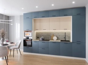 Кухонный гарнитур Фьюжн 3400 (Стол. 38мм) в Талице - talica.ok-mebel.com | фото