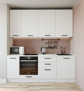 Кухонный гарнитур Жемчуг 2200 (Стол. 38мм) в Талице - talica.ok-mebel.com | фото