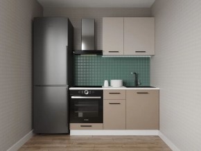 Кухонный гарнитур Каппучино 1600 (Стол. 26мм) в Талице - talica.ok-mebel.com | фото