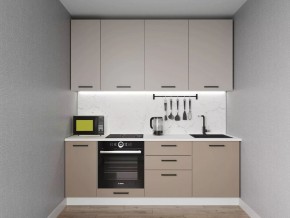 Кухонный гарнитур Каппучино 2200 h950 (Стол. 26мм) в Талице - talica.ok-mebel.com | фото