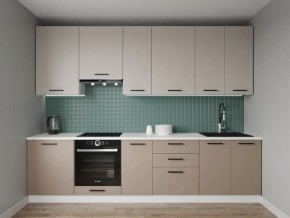 Кухонный гарнитур Каппучино 3000 h950 (Стол. 26мм) в Талице - talica.ok-mebel.com | фото