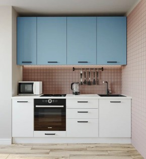 Кухонный гарнитур Капри 2200 h950 (Стол. 26мм) в Талице - talica.ok-mebel.com | фото