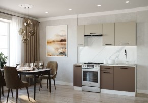 Кухонный гарнитур Латте 1800 (Стол. 38мм) в Талице - talica.ok-mebel.com | фото