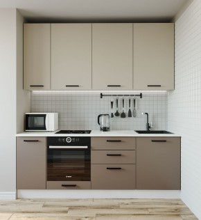 Кухонный гарнитур Латте 2200 (Стол. 38мм) в Талице - talica.ok-mebel.com | фото