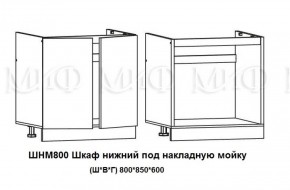 ЛИЗА-2 Кухонный гарнитур 1,6 Белый глянец холодный в Талице - talica.ok-mebel.com | фото 6