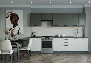 Кухонный гарнитур Лофт 3000 (Стол. 26мм) в Талице - talica.ok-mebel.com | фото