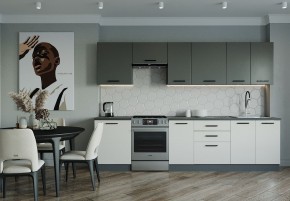Кухонный гарнитур Лофт 3000 (Стол. 38мм) в Талице - talica.ok-mebel.com | фото