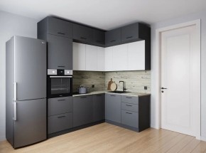 Кухонный гарнитур Меренга 2200*1700 (Стол. 26мм) в Талице - talica.ok-mebel.com | фото