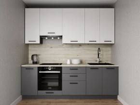 Кухонный гарнитур Меренга 2400 h950 (Стол. 26мм) в Талице - talica.ok-mebel.com | фото