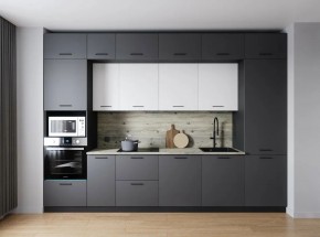 Кухонный гарнитур Меренга 3400 (Стол. 26мм) в Талице - talica.ok-mebel.com | фото