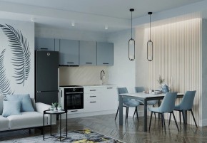 Кухонный гарнитур Ниагара 2550 (Стол. 38мм) в Талице - talica.ok-mebel.com | фото