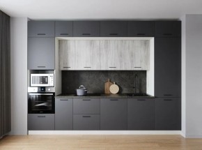 Кухонный гарнитур Санторини 3400 (Стол. 26мм) в Талице - talica.ok-mebel.com | фото