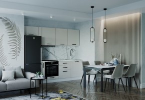 Кухонный гарнитур Шампань 2550 (Стол. 38мм) в Талице - talica.ok-mebel.com | фото
