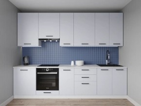 Кухонный гарнитур Смоки 2400 h950 (Стол. 38 мм) в Талице - talica.ok-mebel.com | фото