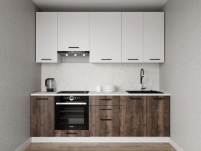 Кухонный гарнитур Старое Дерево 2400 h950 (Стол. 26мм) в Талице - talica.ok-mebel.com | фото