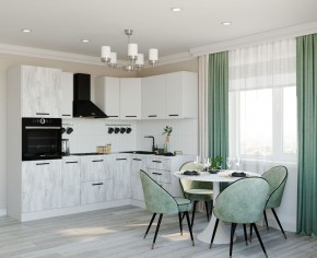 Кухонный гарнитур угловой Бланка 2400х1600 (Стол. 26мм) в Талице - talica.ok-mebel.com | фото