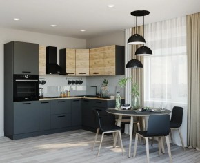 Кухонный гарнитур угловой Дели 2400*1600 (Стол. 26мм) в Талице - talica.ok-mebel.com | фото