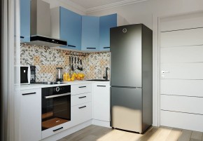 Кухонный гарнитур угловой Капри 2200х1000 (Стол. 38мм) в Талице - talica.ok-mebel.com | фото