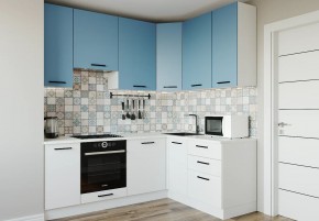Кухонный гарнитур угловой Капри 2200х1600 h950 (Стол. 26мм) в Талице - talica.ok-mebel.com | фото