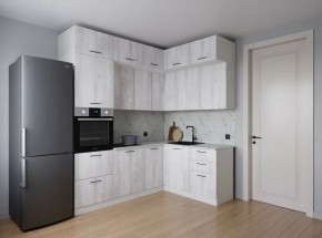 Кухонный гарнитур угловой Пайн 2200*1700 (Стол. 38мм) в Талице - talica.ok-mebel.com | фото