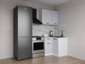 Кухонный гарнитур угловой Смоки 1000*1000 (Стол. 38 мм) в Талице - talica.ok-mebel.com | фото