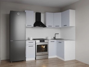 Кухонный гарнитур угловой Смоки 2000*1200 (Стол. 26мм) в Талице - talica.ok-mebel.com | фото