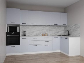 Кухонный гарнитур угловой Смоки 3200*1400 (Стол. 26мм) в Талице - talica.ok-mebel.com | фото