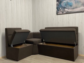 Кухонный уголок УЮТ низкий сектор (ППУ) велюр Luma 12 в Талице - talica.ok-mebel.com | фото 2