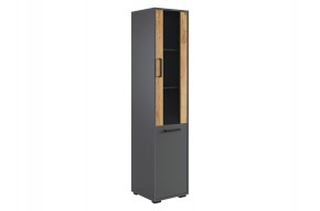 ЛАЙТ 2 Стеллаж (графит) в Талице - talica.ok-mebel.com | фото