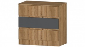 ЛЕНОРА Комод 3 ящика (графит) в Талице - talica.ok-mebel.com | фото