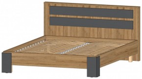 ЛЕНОРА Спальный гарнитур (модульный) графит в Талице - talica.ok-mebel.com | фото 4