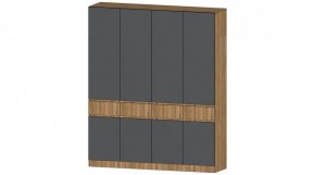 ЛЕНОРА Спальный гарнитур (модульный) графит в Талице - talica.ok-mebel.com | фото 8