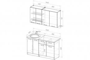 ЛОТОС Кухонный гарнитур Макси 2 (1800 мм) в Талице - talica.ok-mebel.com | фото 2