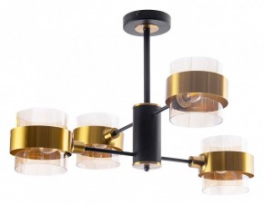 Люстра на штанге Arte Lamp Carlo A8205SP-4BK в Талице - talica.ok-mebel.com | фото