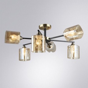 Люстра на штанге Arte Lamp Merci A4185PL-6BK в Талице - talica.ok-mebel.com | фото 2
