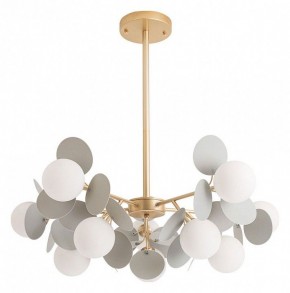Люстра на штанге Arte Lamp Peacock A1369SP-10GY в Талице - talica.ok-mebel.com | фото