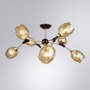 Люстра на штанге Arte Lamp Seppia A4211PL-8BK в Талице - talica.ok-mebel.com | фото 2