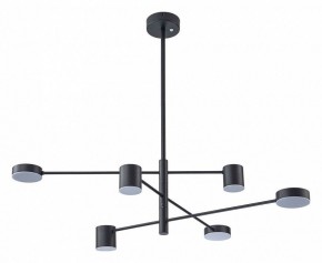 Люстра на штанге Arte Lamp Stanley A2476PL-40BK в Талице - talica.ok-mebel.com | фото