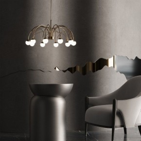 Люстра на штанге Eurosvet Ragno 90030/10 LED золото в Талице - talica.ok-mebel.com | фото 6