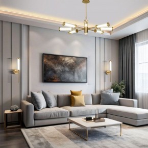 Люстра на штанге Eurosvet Stark 50386 LED латунь в Талице - talica.ok-mebel.com | фото 3
