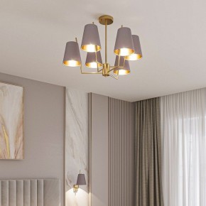 Люстра на штанге Eurosvet Topanga 60173/6 латунь в Талице - talica.ok-mebel.com | фото 3