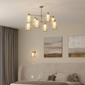 Люстра на штанге Eurosvet Voile 30192/8 золото в Талице - talica.ok-mebel.com | фото 3
