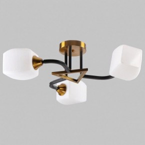 Люстра на штанге Imex MD.52009 MD.52009-3-S-BK+GAB в Талице - talica.ok-mebel.com | фото