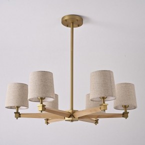 Люстра на штанге Imperiumloft Jorgenson Beige/Light wood STAVRA01 в Талице - talica.ok-mebel.com | фото 3